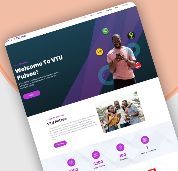 Static website